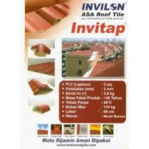 Atap Pvc Invitap 2 Ply Tebal 3 Mm