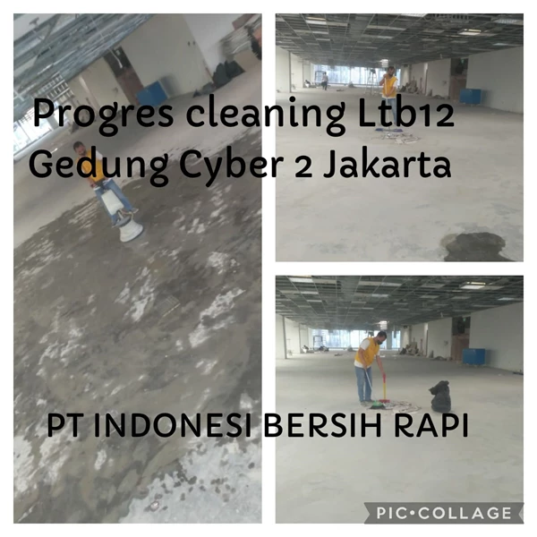 General cleaning gedung Cyber 2 Lt  9 08/02/2022 By Jaya Utama Santikah