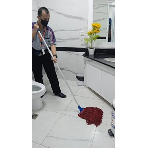 Cleaning service Doubel check toilet male lobby utama Di Tendean