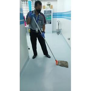 Cleaning service Swiping moping area dokter Di Widya Chandra Jakarta
