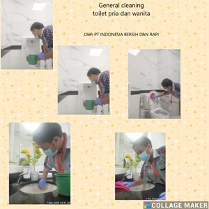 Cleaning service General cleaning toilet pria dan wanita