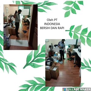 Cleaning service Progress mopping ruangan 210 Di Widya Chandra Jakarta