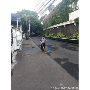 Cleaning service Progres swepping Mopping external Di Tendean Jakarta