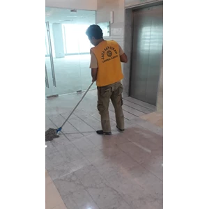 General cleaning service pembersihan area lobby lantai 12