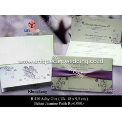 Undangan Pernikahan R 410 By Unique Card Wedding Invitation