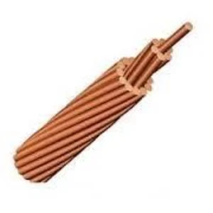 Kabel Grounding Tembaga Tanpa Jaket / Kabel-Kawat BC 