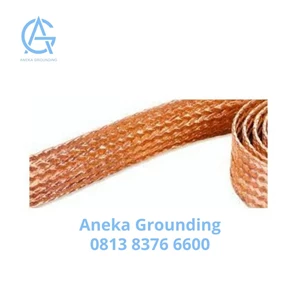 Flexible Copper Braid Ukuran 75 x 6 mm