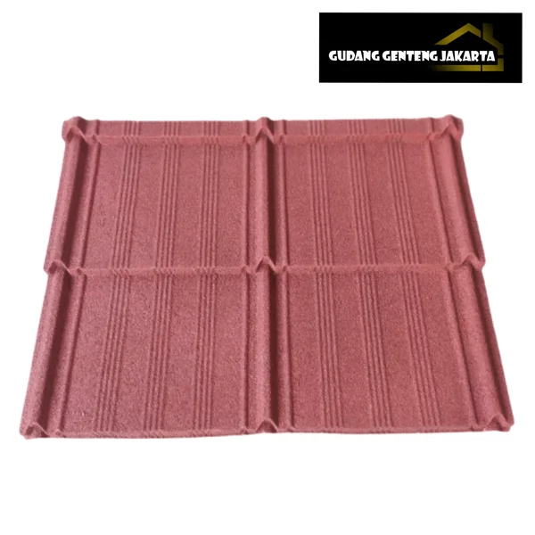 Genteng Metal Minimalis Merah
