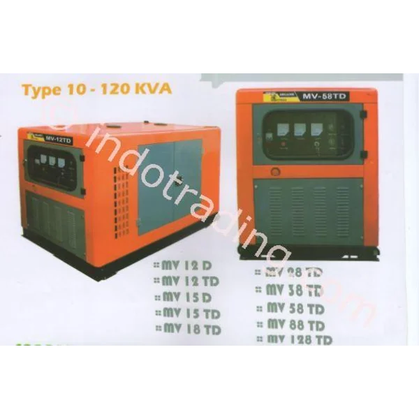 Silent Diesel Generator Tipe 120Kva