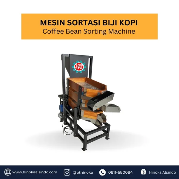 Mesin Sortasi Biji Kopi Hinoka