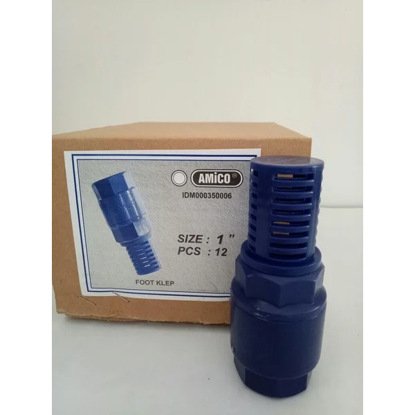 Foot Klep Valve Merk Amico Size 1 Inch