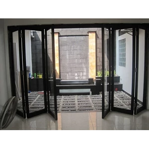 Jasa Design Kaca Ruangan Kaca Partisi UPVC dan Kaca Pintu Sliding