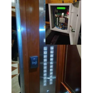 Sistem Akses Kontrol Lift  maksimum 8 Lantai