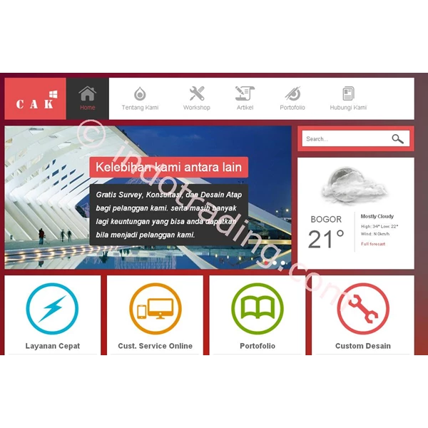 Jasa Pembuatan Website Dan Web Design Plus Gratis Aplikasi Android By CV. Essii Tech
