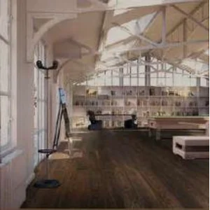 Shunda Flooring Lantai Parket Plastik PVC
