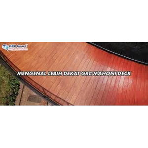 decking GRC MAHONI deck ( Panel Lantai - SEJENIS Conwood )