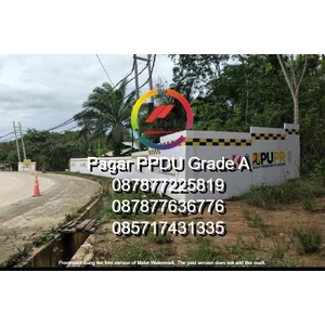 panel PPDU ( Panel Plastik Daur Ulang )