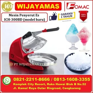 Mesin Serut Es Batu ICH-300BD Ice Crusher Machine FOMAC