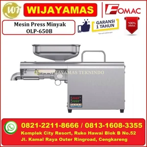  OLP-650B Oil Press Machine Mesin Pemeras Minyak
