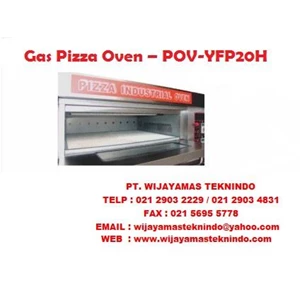 Mesin Pemanggang Gas Pizza Oven POV-YFP20H - 40H Fomac