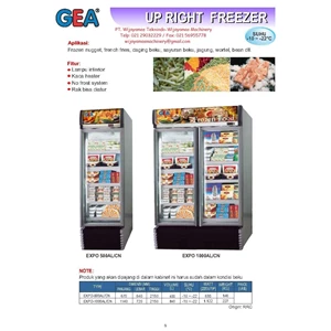 Up Right Freezer (Mesin Pembeku Makanan) EXPO 500AL - EXPO 1000AL