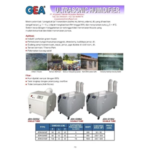 Ultrasonic Humidifier JDH-G030Z - JDH-G090Z - JDH-G180Z