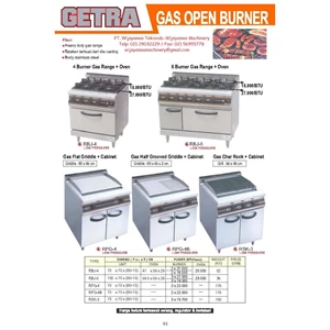 Gas Open Burner RBJ-4 - RSK-3