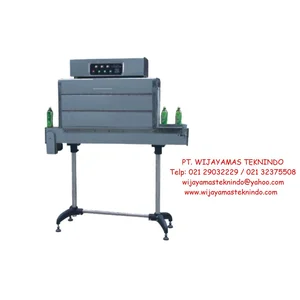 Mesin Shrink Penyusut Plastik untuk box botol / kaleng BSS-1538B Mesin Press Label Botol