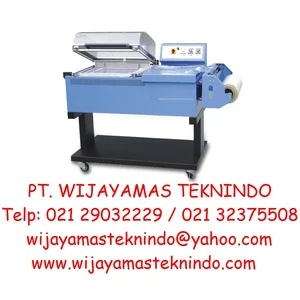 L-Bar Sealer Plastik (Mesin Potong Manual) FM-5540 & FM-5540A With Feedout Conveyor