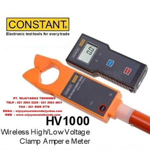 Wireless High-Low Voltage Clamp Ampere Meter HV1000