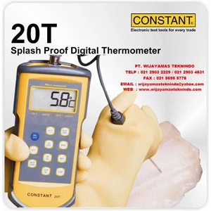 Splash Proof Digital Thermometer Constant Brand 20TC