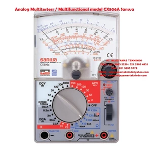 Analog Multitesters／Multifunctional model CX506A Sanwa