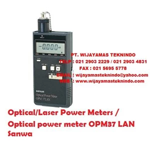 Optical Laser Power Meters／Optical power meter OPM37 LAN Sanwa