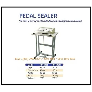 Pedal Sealer/ segel Plastik FRP-800T & FRP-1000T Mesin Segel dan Pengikat