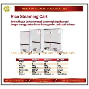 Mesi Penanak Nasi / Menghangatkan Nasi / Rice Steaming Cart RSC-GZF8 /RSC-GZF12/RSC-GZF24 Mesin Makanan dan Minuman Cepat Saji