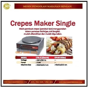 Mesin Pembuat Crepes / Crepes Maker Single CPB-JE1 / CPB-JE1R