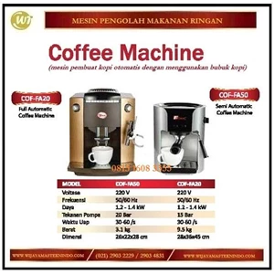 Mesin Pembuat Kopi / Coffee Machine COF-FA50 / COF-FA20 