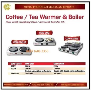 Alat penghangat/memasak kopi dan teh / COFFEE /TEA WARMER & BOILER COW-CM11B/COW-CM2/COW-CM22B Mesin Penghangat Makanan dan Minuman
