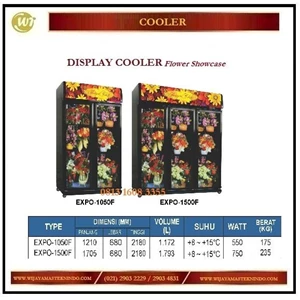 Lemari Pemajang Bunga / Display Cooler (Flower Showcase) EXPO-1050F / EXPO-1500F 