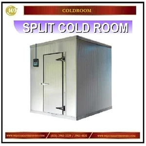 Split Cold Room / Ruangan Pendingin atau Pembeku Mesin diluar Mesin Sirkulasi dan Pendingin