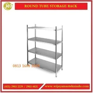 Rak Dapur stainless Susun / Adjustable Storage / Round Tube Storage Rack SRK-12/ SRK-15 / SRK-18 / SRK-A12 / SRK-A15 / SRK-A18 Commercial Kitchen