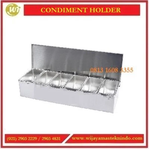 MBG Makan Bergizi Gratis - Tempat Bumbu Penampung Bahan-bahan Makanan / Condiment Holder CMH-4 / CMH-5 / CMH-6 /CMH-4S / CMH-5S / CMH-6S Commercial Kitchen