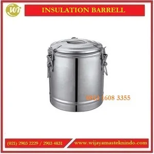 MBG Makan Bergizi Gratis - Panci Stainless Steel /  Insulation Barrel IB-1224 / IB-2225 / IB-3526 / IB-4027 / IB-5028 / IB-6029 Commercial Kitchen