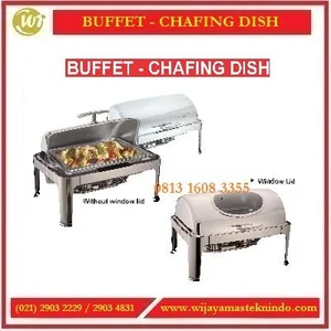 Tempat Penyaji  Makanan / Buffet- Chafing Dish Oblong Roll YH-723D/ YH-723LD Commercial Kitchen