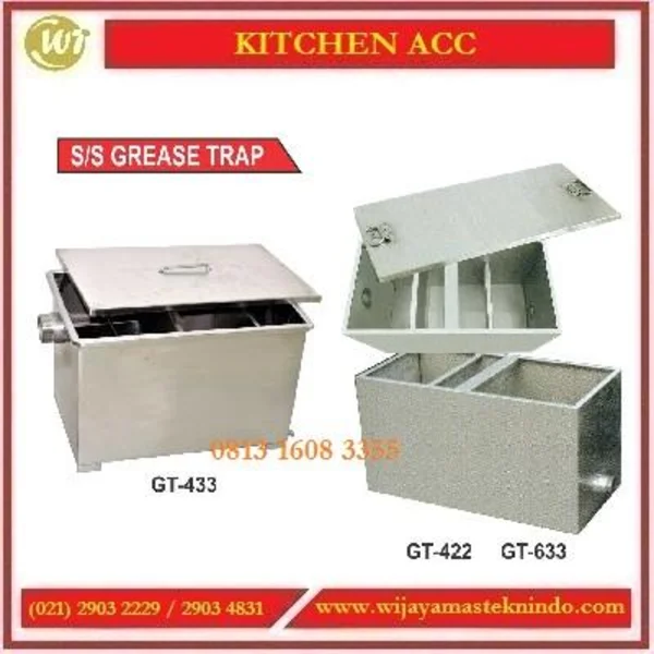 Alat Penyaring Minyak / SS Grease Trap GT-433 / GT-422 / GT-633 Commercial Kitchen
