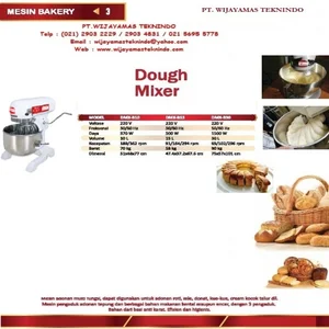 Mesin Pengaduk Makanan DMX-B10 / DMX-B15 / DMX-B30