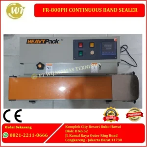 Mesin Segel Plastik Continous FR 800PH Continuous Band Sealer HEAVYPACK