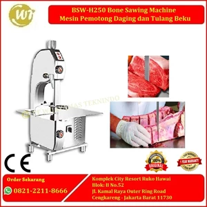 BSW-H250 Bone Sawing Machine – Mesin Pemotong Tulang dan Daging Beku