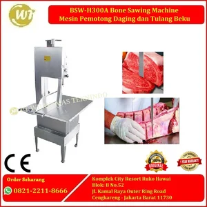 Mesin Pemotong Tulang dan Daging Beku BSW-H300A Bone Saw Machine FOMAC