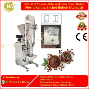 Mesin Pengisian Kemas Sachet Bubuk Otomatis - OHS-100 BS Automatic Filling and Packing Powder Machine